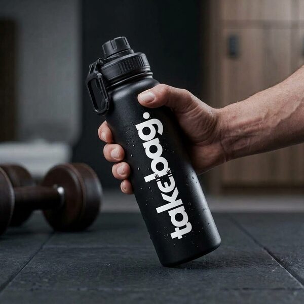 Garrafa TakeBag preta